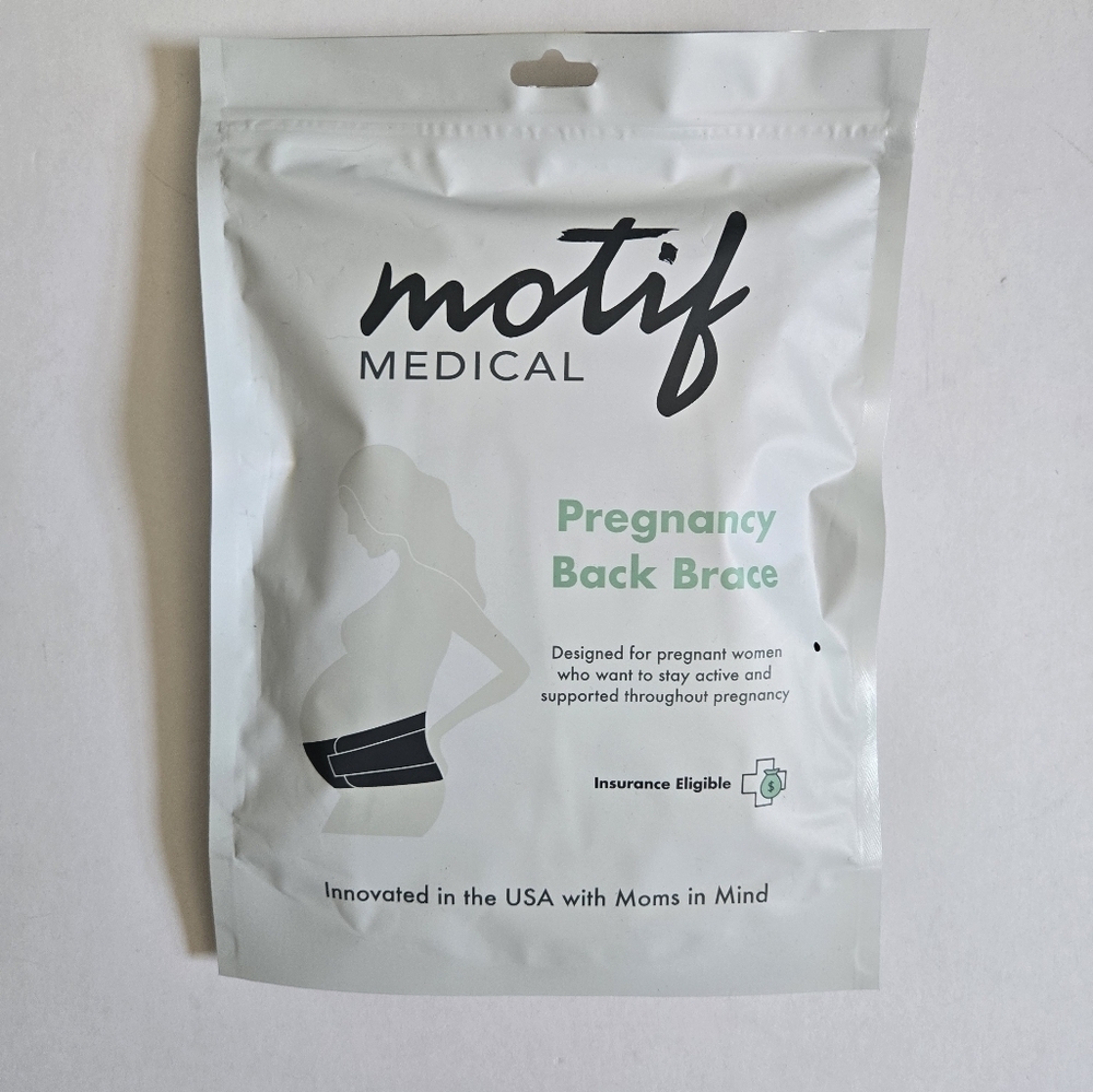 Motif Medical pregnancy back brace size small